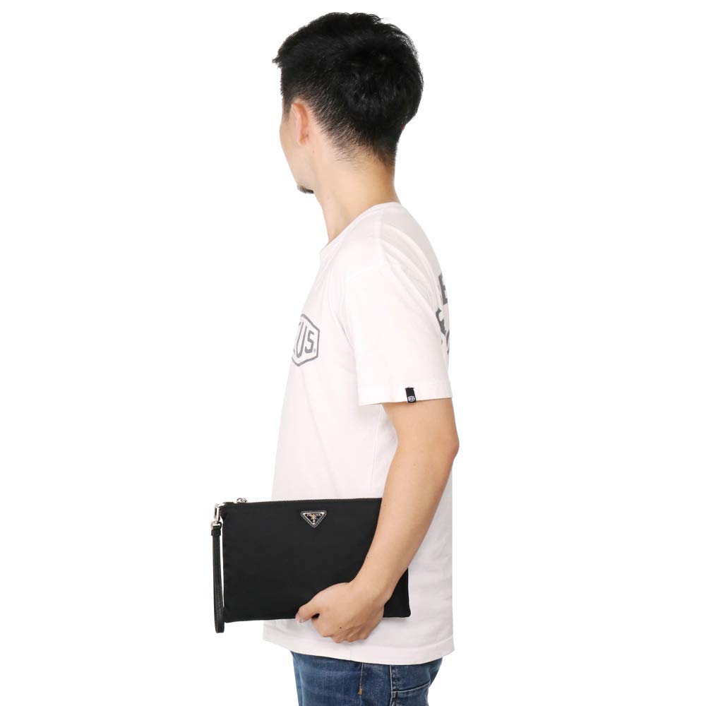 Amazon.co.jp: Prada 2NH006 2DMH F0002 TESSUTO+SAFFIANO
